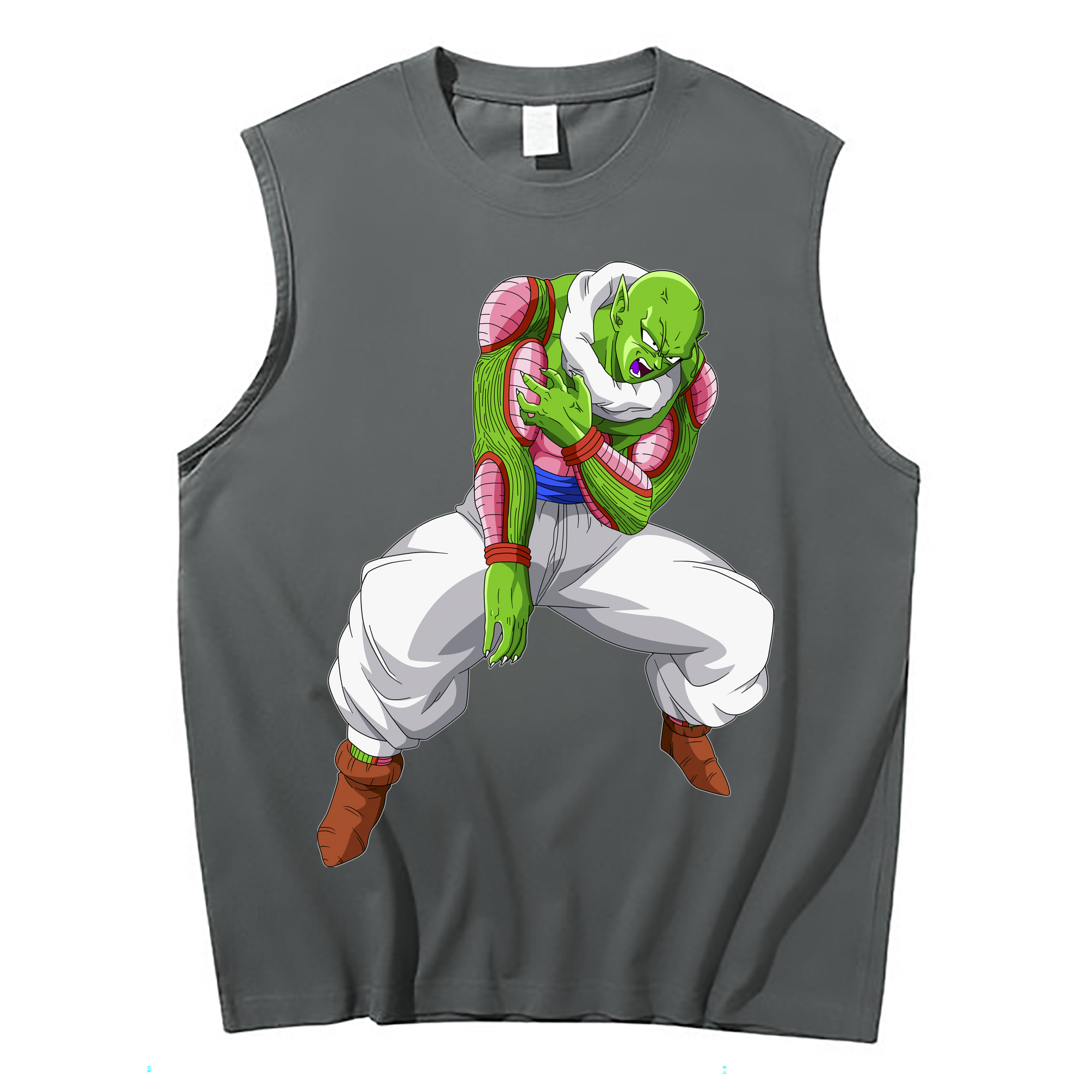 （画像用） ドラゴンボール ピッコロ DRAGON BALL Piccolo コットン100％タンクトップ（フロントプリント）